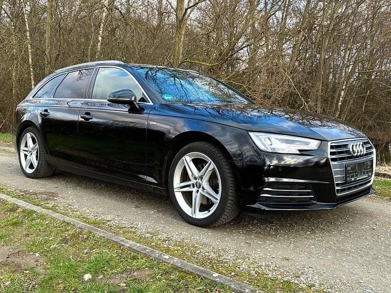 Gebraucht Audi A4 S-Line 150 PS (110 kW) 2018 Schwarz Kombi