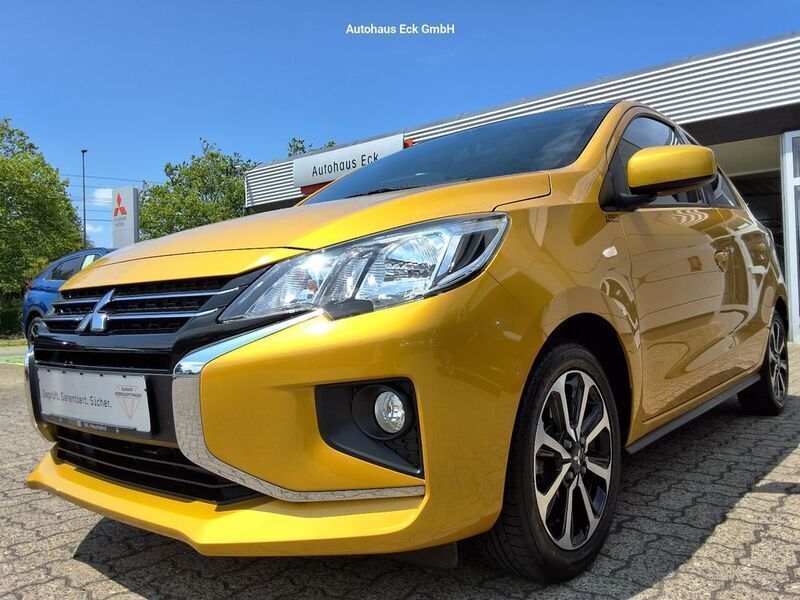 Gelb Gebraucht 2023 Mitsubishi Space Star Select+ Limousine | 14.950 € (Fairer Preis) - Bild 1/4