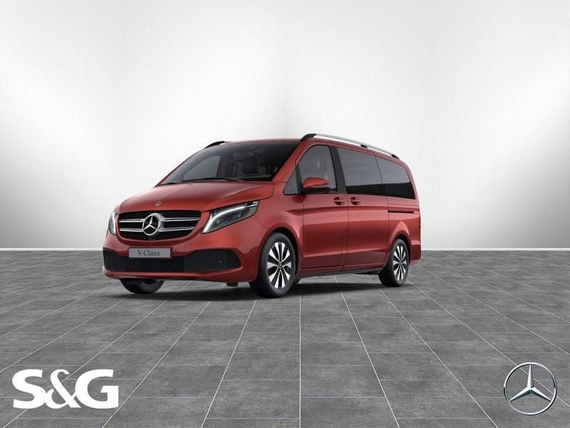Hyazinthrot metallic Gebraucht 2023 Mercedes V300 Edition Van / Kleinbus | 54.970 € (Guter Preis) - Bild 1/3