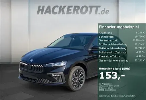 Gebraucht Skoda Scala Drive 116 PS (85 kW) 2025 Schwarz Kleinwagen