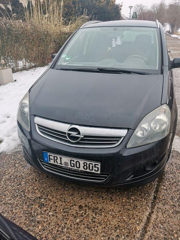Gebraucht Opel Zafira Cosmo 110 PS (80 kW) 2008 Schwarz Van / Kleinbus