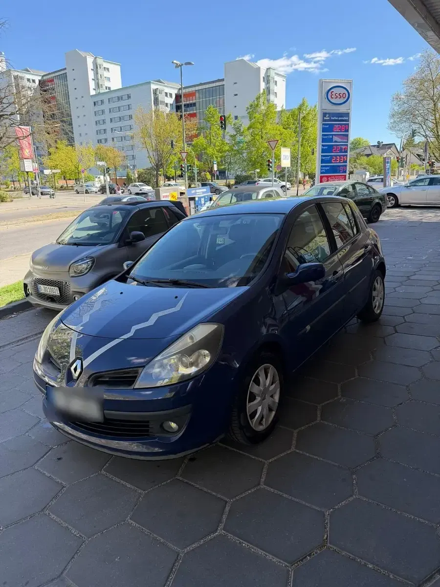 Gebraucht Renault Clio 110 PS (80 kW) 2008 Blau Kleinwagen