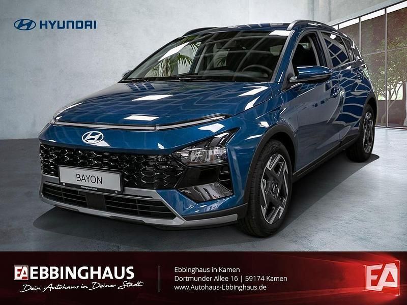 Blau Neu 2025 Hyundai Bayon Prime SUV | 26.599 € (Etwas zu teuer) - Bild 1/4
