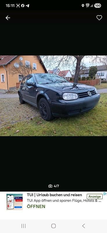 Gebraucht VW Golf IV 75 PS (55 kW) 2000 Schwarz Kleinwagen