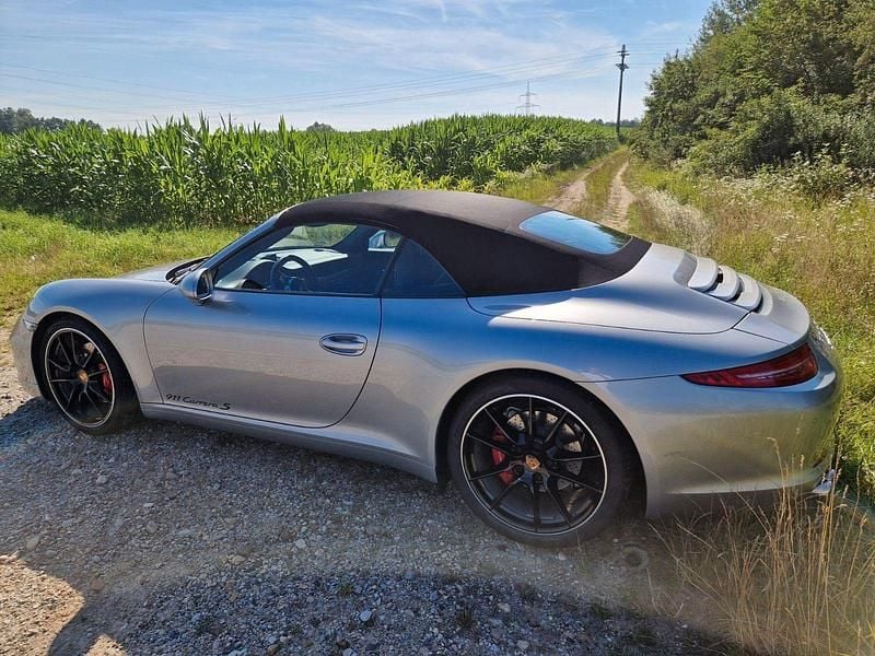 Schwarz Gebraucht 2015 Porsche 911 Carrera Cabrio | 84.390 € (Superpreis) - Bild 1/4