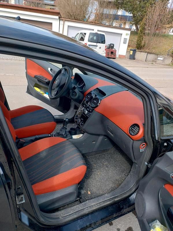 Gebraucht Opel Corsa 2008 Schwarz Kleinwagen