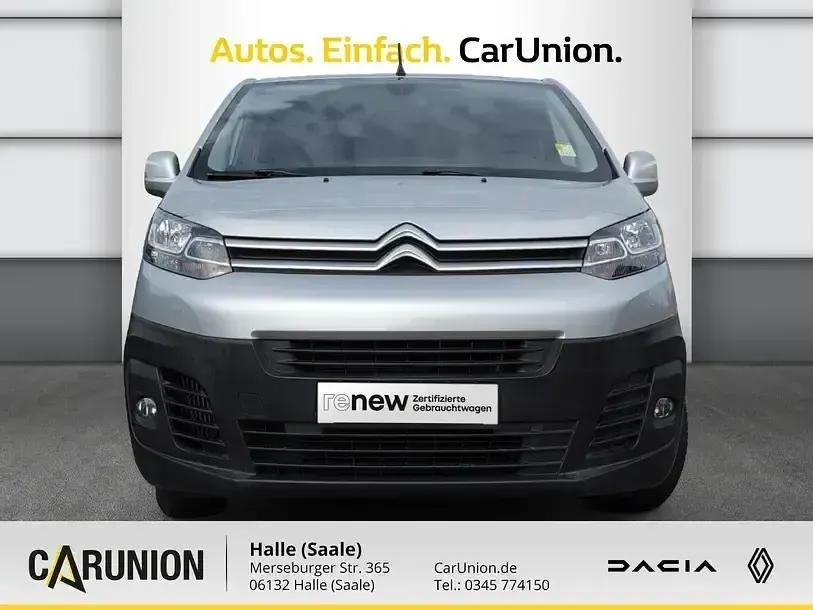 Gebraucht Citroën Jumpy Business Class 116 PS (85 kW) 2018 Lackierung aluminiumgrau/typ aussenverkleidung la Van / Kleinbus