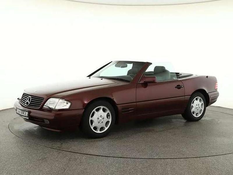 Gebraucht Mercedes SL320 231 PS (169 kW) 1995 Rot rubin Cabrio