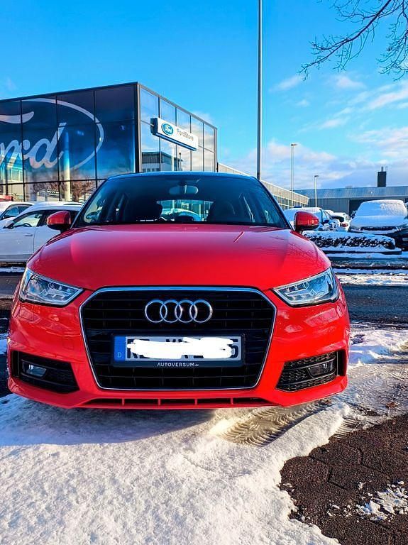 Gebraucht Audi A1 Sportback S-Line 95 PS (69 kW) 2018 Rot Kleinwagen