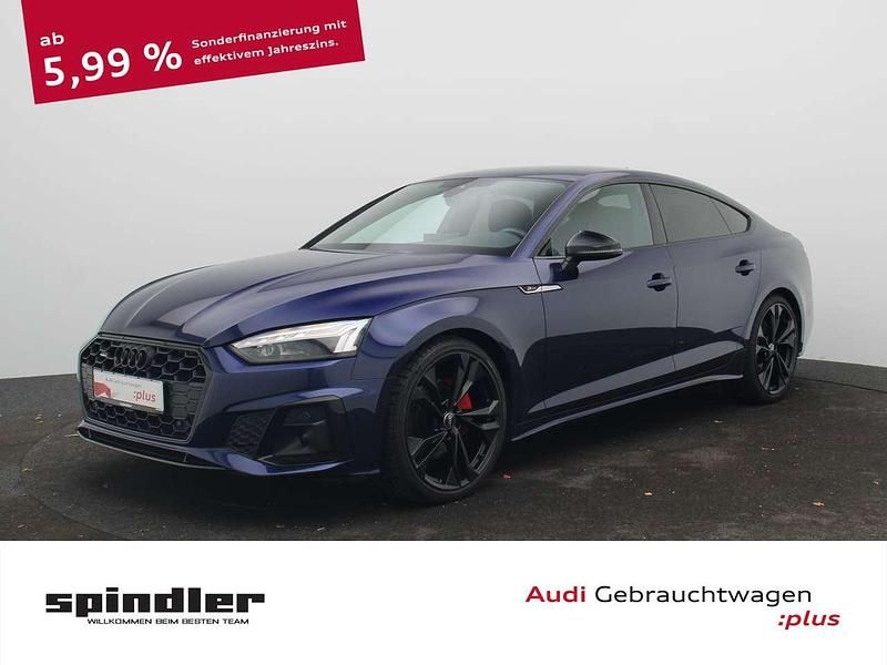 Navarrablau metallic Gebraucht 2022 Audi A5 Competition Coupé | 37.380 € (Fairer Preis) - Bild 1/4