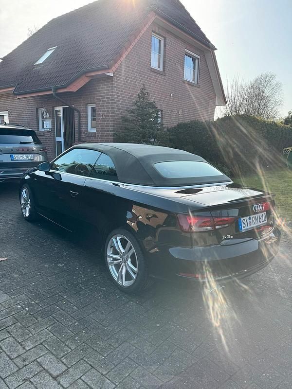 Gebraucht Audi A3 Cabriolet S-Line 140 PS (102 kW) 2014 Schwarz Cabrio
