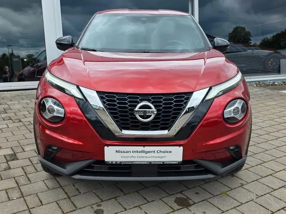 Gebraucht Nissan Juke N-Connecta 114 PS (83 kW) 2021 Rot SUV