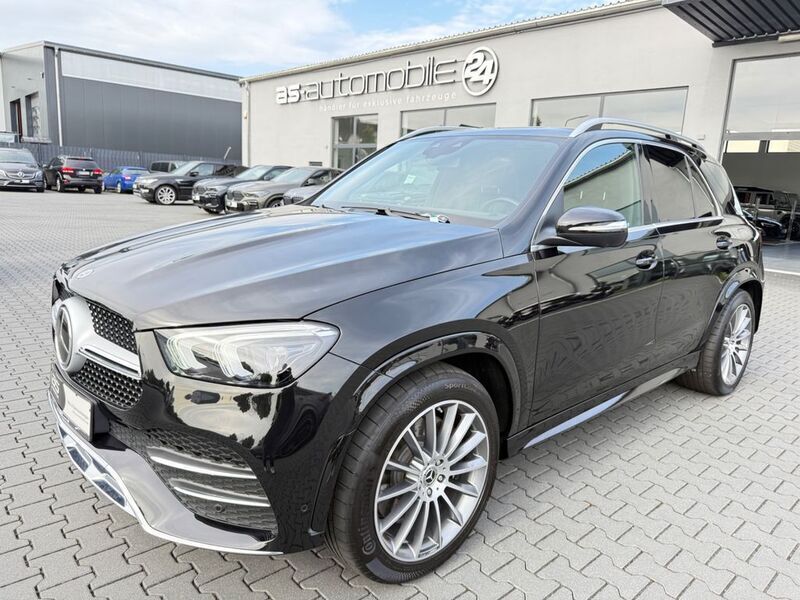 Schwarz Gebraucht 2021 Mercedes GLE350e Exclusive SUV | 64.990 € (Teuer) - Bild 1/4