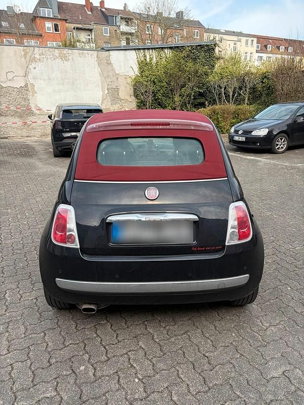Gebraucht Fiat 500 2010 Schwarz Cabrio