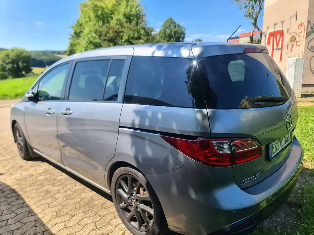 Gebraucht Mazda 5 Sports-Line 150 PS (110 kW) 2013 Grau Van / Kleinbus