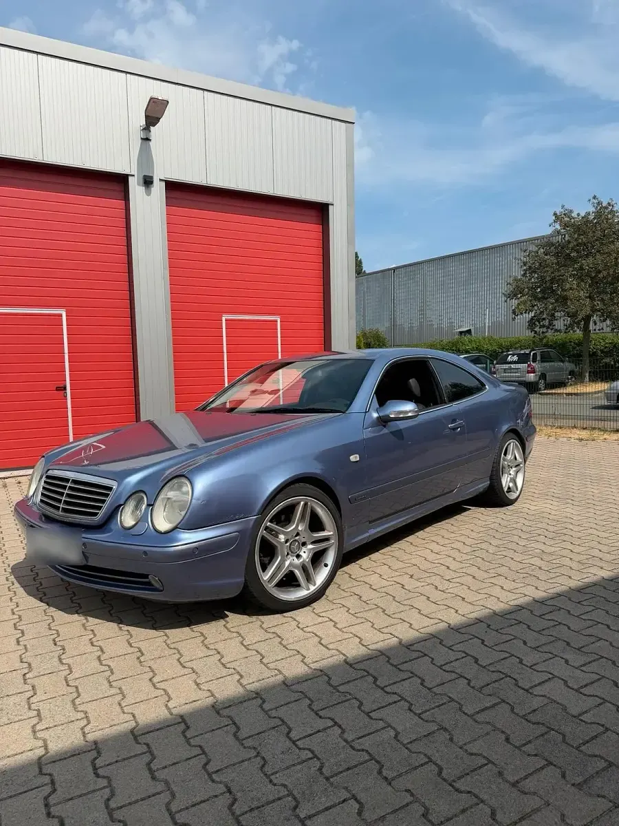 Gebraucht Mercedes CLK320 AMG 218 PS (160 kW) 1998 Blau Coupé