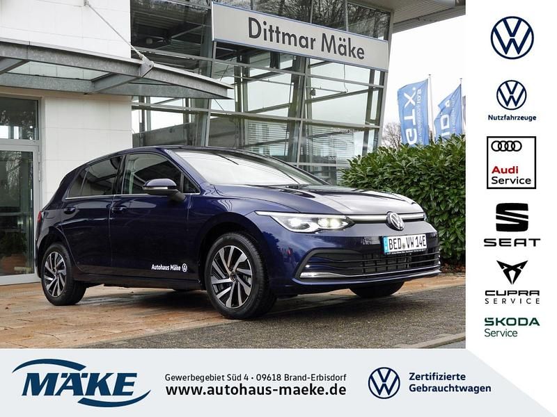 Blau Gebraucht 2022 VW Golf Style Limousine | 23.990 € (Guter Preis) - Bild 1/4