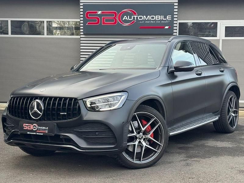 Grau Gebraucht 2022 Mercedes GLC220 AMG line SUV | 33.900 € (Superpreis) - Bild 1/4