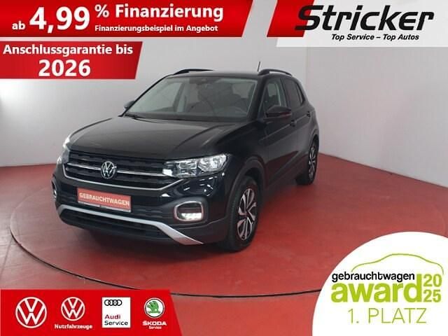 Deep black perleffekt Gebraucht 2021 VW T-Cross Active SUV | 16.950 € (Fairer Preis) - Bild 1/4