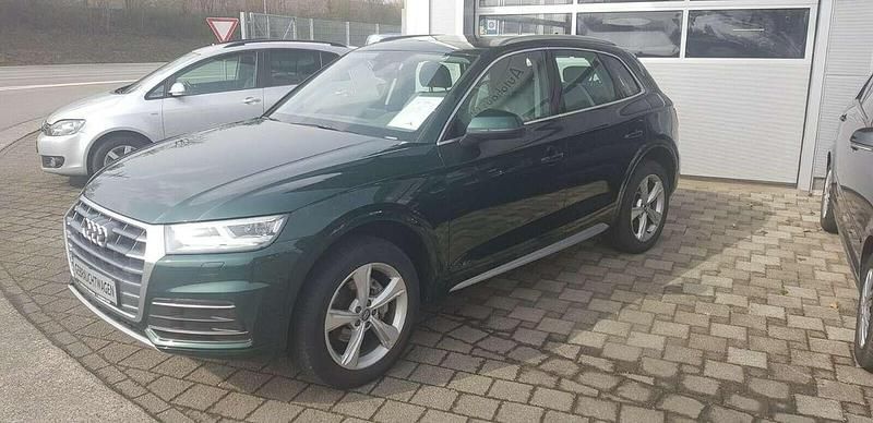Azorengrün metallic Gebraucht 2019 Audi Q5 Sport SUV | 37.900 € (Teuer) - Bild 1/4