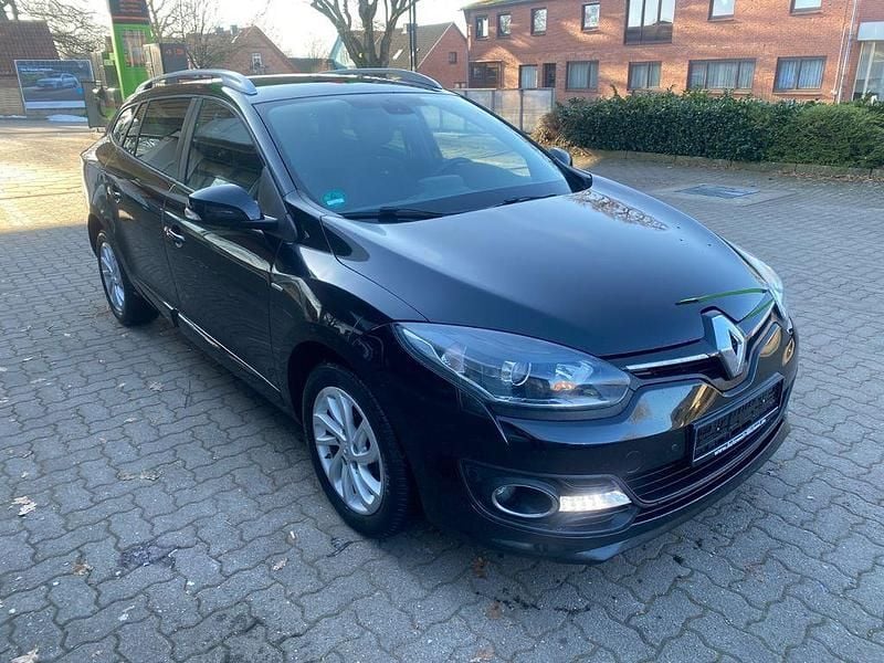 Gebraucht Renault Mégane III LIMITED 110 PS (80 kW) 2015 Schwarz Limousine