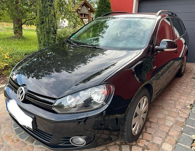 Usata VW Golf VII 105 CV (77 kW) 2013 Nero Station wagon