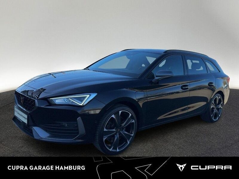 Midnight schwarz metallic Gebraucht 2021 Cupra Leon Kombi | 23.970 € (Fairer Preis) - Bild 1/4