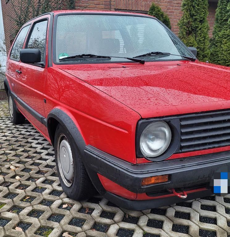Gebraucht VW Golf II 69 PS (50 kW) 1990 Rot Kleinwagen