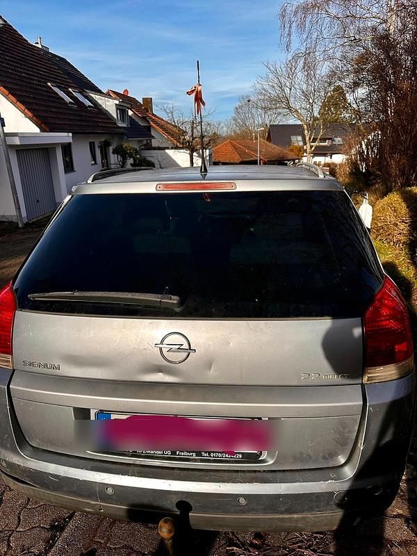 Gebraucht Opel Signum 114 PS (83 kW) 2004 Silber Kleinwagen