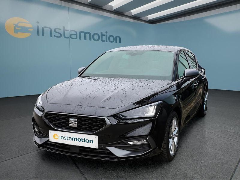 Schwarz Gebraucht 2025 Seat Leon FR Kleinwagen | 27.199 € (Guter Preis) - Bild 1/4