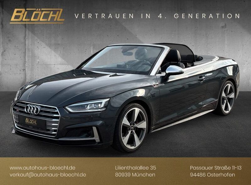 Manhattangrau metallic Gebraucht 2018 Audi S5 Cabriolet Sport Cabrio | 43.900 € (Etwas zu teuer) - Bild 1/4