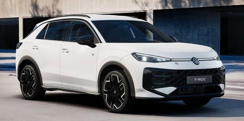 Neu VW T-Roc R-line 150 PS (110 kW) 2026 Weiß SUV