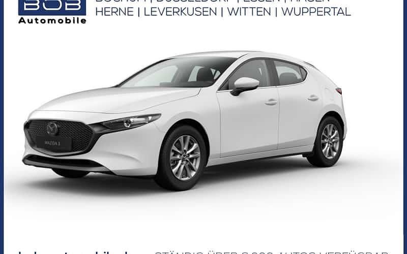 Blau Neu 2025 Mazda 3 Prime-Line Limousine | 27.710 € - Bild 1/4