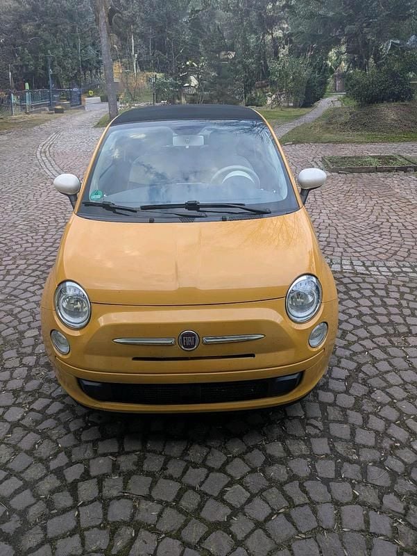 Gebraucht Fiat 500 69 PS (50 kW) 2013 Gelb Cabrio