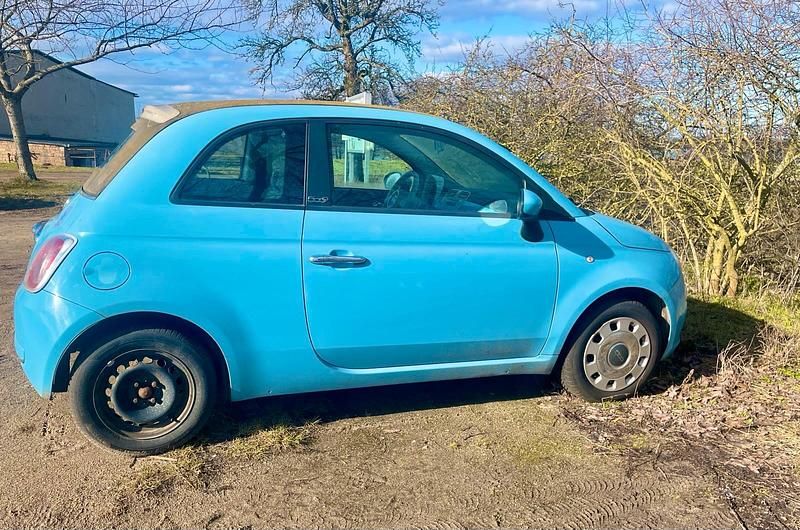 Gebraucht Fiat 500C 69 PS (50 kW) 2011 Blau Cabrio