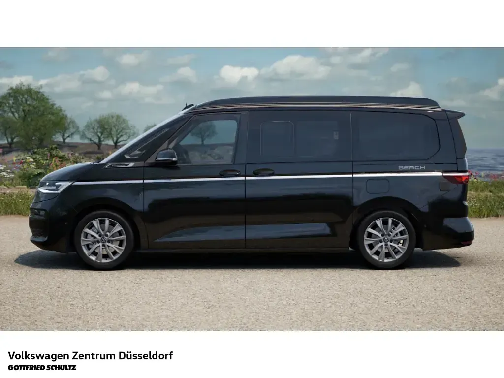 Neu VW California Beach 177 PS (130 kW) 2026 Schwarz Van