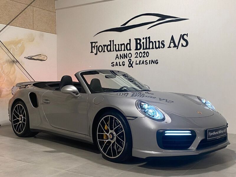Silber Gebraucht 2016 Porsche 911 Turbo S Cabriolet Cabrio | 149.900 € - Bild 1/4