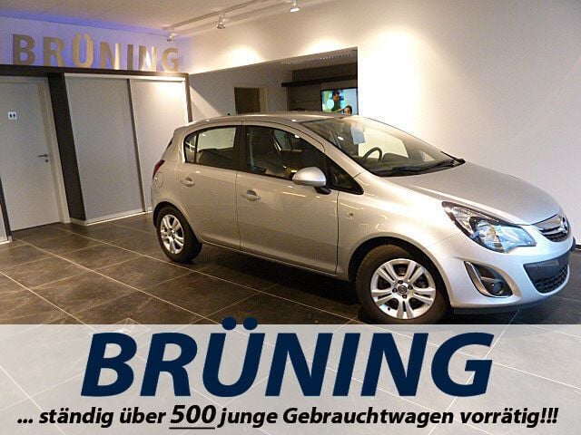 Gebraucht Opel Corsa 86 PS (63 kW) 2014 Silber metallic Kleinwagen