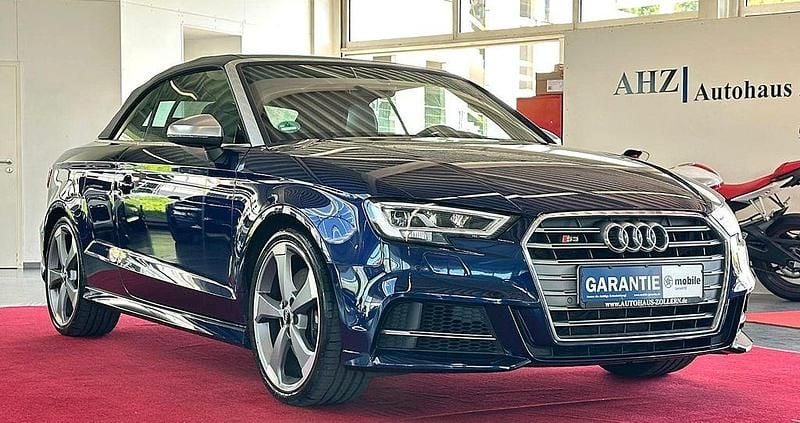 Navarrablau metallic Gebraucht 2019 Audi S3 Cabriolet Sport Cabrio | 33.999 € (Fairer Preis) - Bild 1/4
