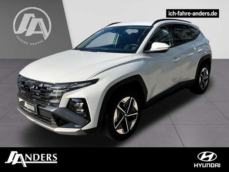 Weiß atlas white / sol Neu 2025 Hyundai Tucson Trend SUV | 36.990 € (Fairer Preis) - Bild 1/3