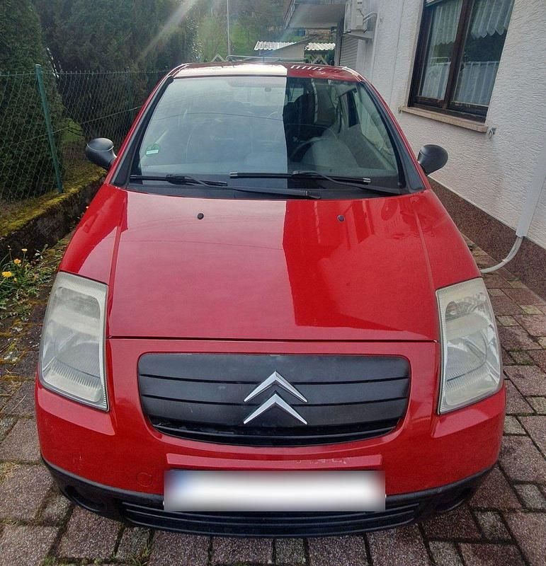 Gebraucht Citroën C2 60 PS (44 kW) 2003 Rot Kleinwagen