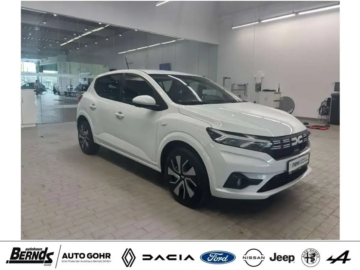Brugt Dacia Sandero Expression 91 HK (66 kW) 2025 Hvid Hatchback