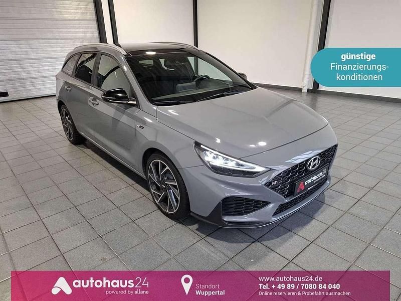 Grau Gebraucht 2022 Hyundai i30 N Line Kombi | 19.390 € (Fairer Preis) - Bild 1/4
