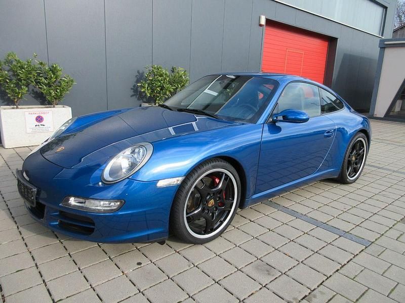Blau Gebraucht 2007 Porsche 911 Carrera S Coupé | 55.997 € (Superpreis) - Bild 1/4