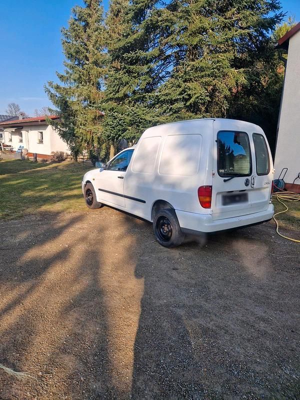 Gebraucht VW Caddy 64 PS (47 kW) 2002 Weiß Van / Kleinbus