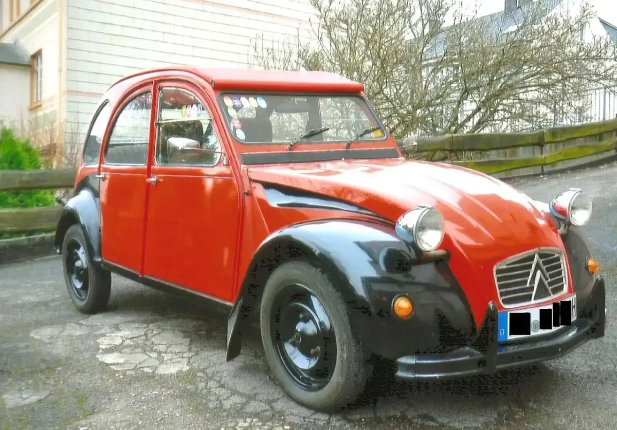 Gebraucht Citroën 2CV 27 PS (19 kW) 1985 Rot Limousine