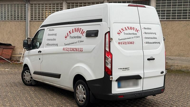 Gebraucht Ford Transit Custom 170 PS (125 kW) 2017 Weiß Van / Kleinbus