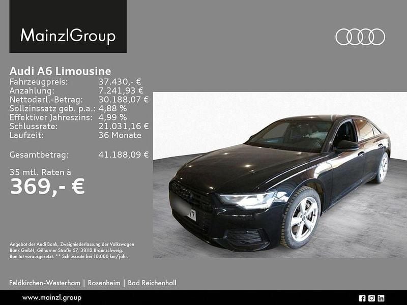 Gebraucht Audi A6 Design 340 PS (250 kW) 2022 Mythosschwarz metallic (metallic) Limousine