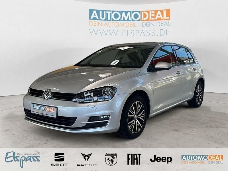 Silber Gebraucht 2017 VW Golf VII Allstar Limousine | 11.989 € (Guter Preis) - Bild 1/4