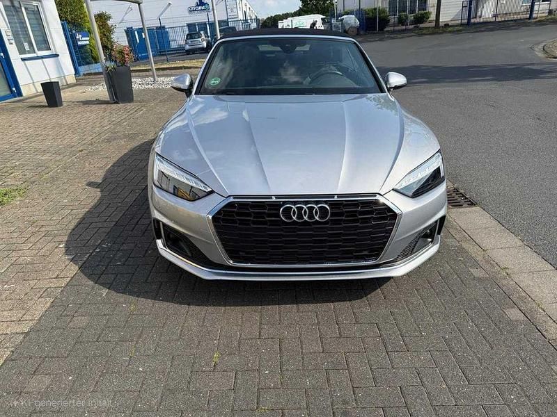 Silber Gebraucht 2021 Audi A5 Cabriolet Advanced Cabrio | 42.500 € (Teuer) - Bild 1/4